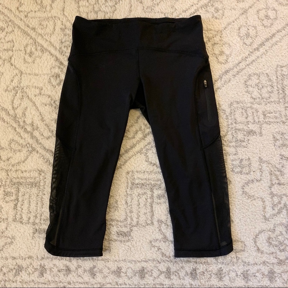 Lululemon Running Crops Size 8